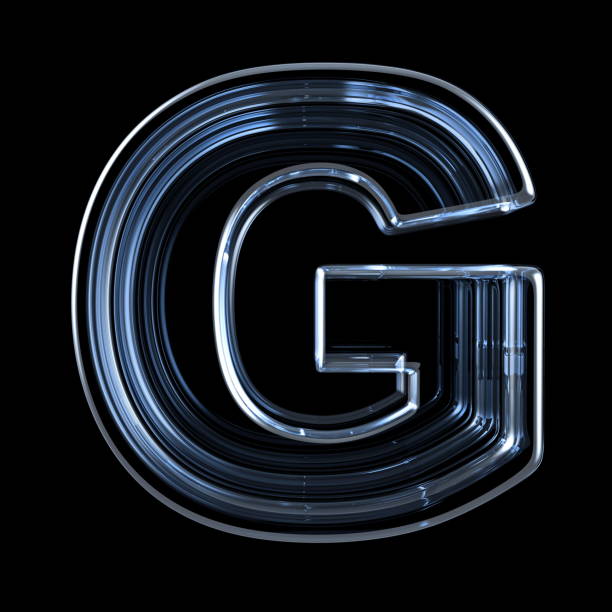istock Transparent x-ray letter G. 3D 1148705716