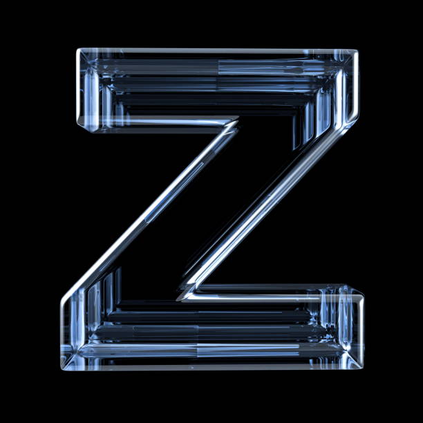 istock Transparent x-ray letter Z. 3D 1148705734