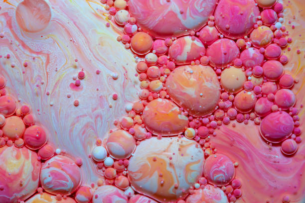 istock Macro photography of colorful bubbles 1148709179