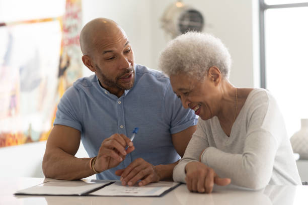 istock Male Financial Advisor With Senior Client 1148713493