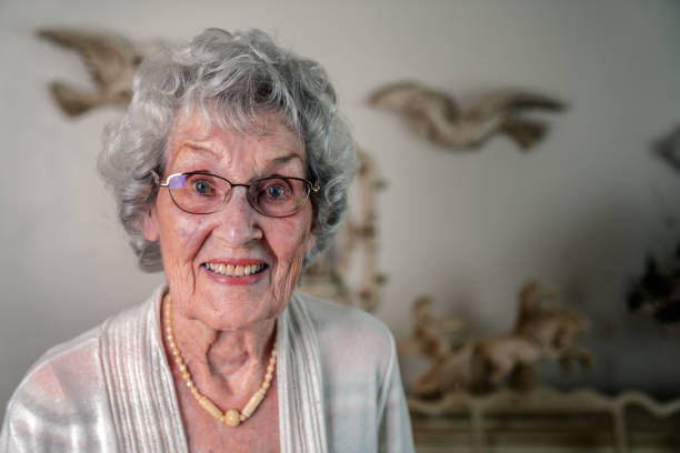 istock A Smiling, Confident 100-Year Old Woman in Her Home 1148718785