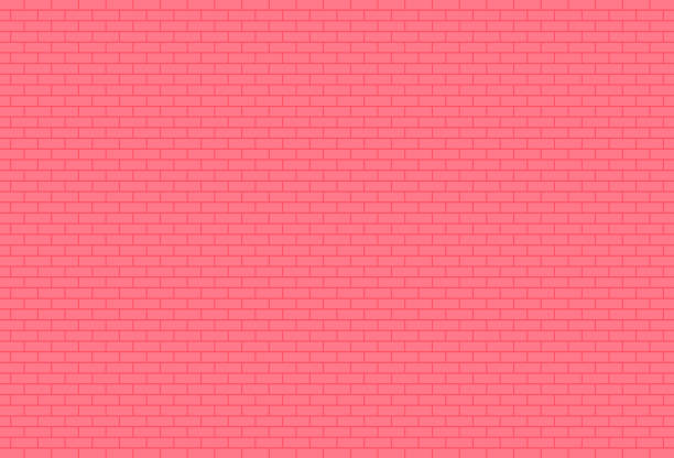 rosa stein wand hintergrund - cement backgrounds building exterior color image stock-grafiken, -clipart, -cartoons und -symbole