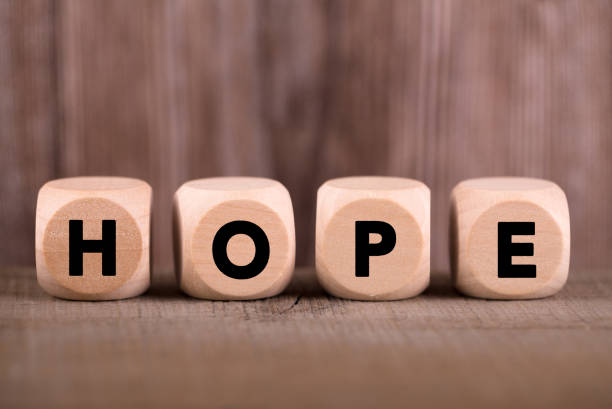 istock Wooden Blocks With Hope Text 1148733107