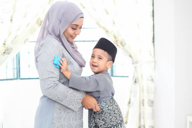 istock Mother and Son on Hari Raya Aidilfitri/ Eid-Ul-Fitr 1148733691