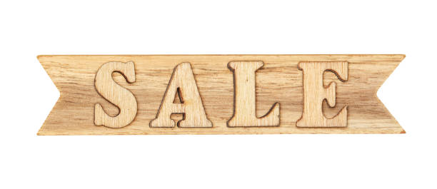 istock Sale signboard isolated on white 1148733840