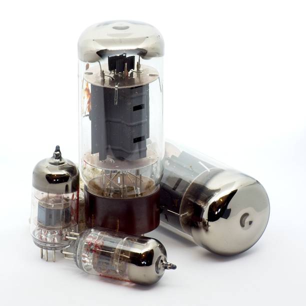 istock Used vacuum tubes from my guitar amplifier 1148751145