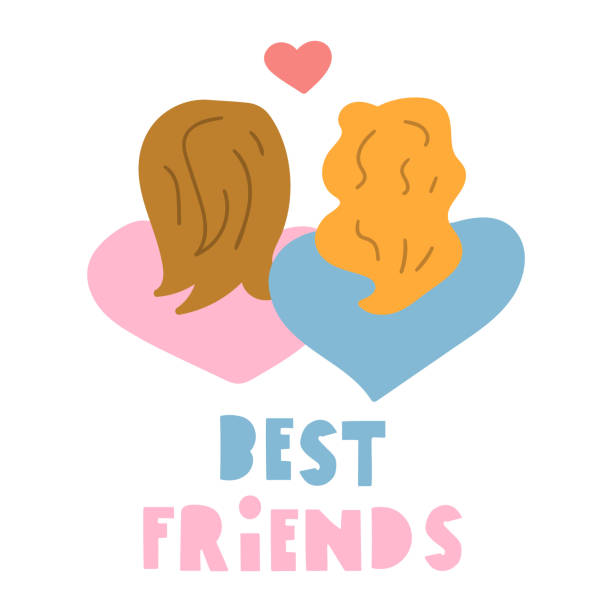 120+ Cute Bff Drawing Stock Illustrations, Royalty-Free Vector Graphics ...