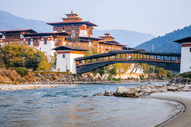 istock Punakha Dzong and the Mo Chhu 1148754980