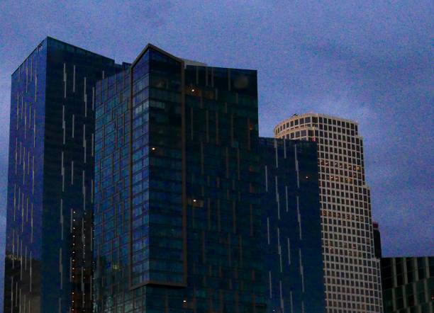California Skyscrapers at Dusk