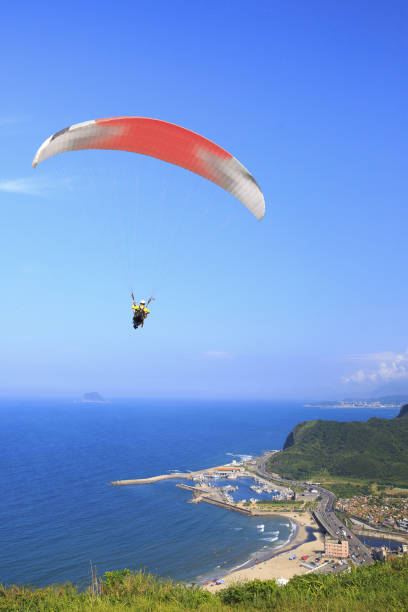 istock New Taipei, Wanli, Paragliding 1148767524