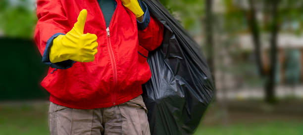 Garbage collection. stock photo