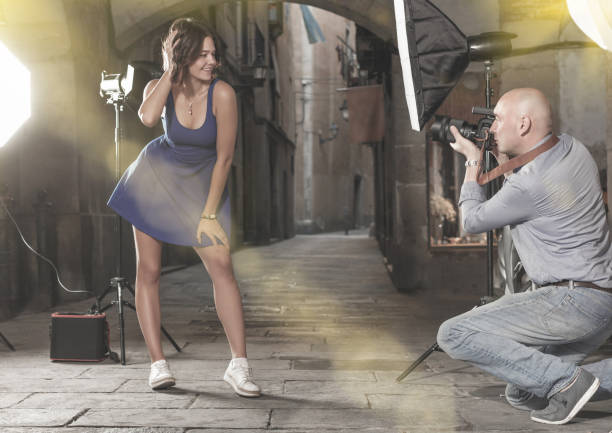 istock woman posing for professional photographer 1148770712