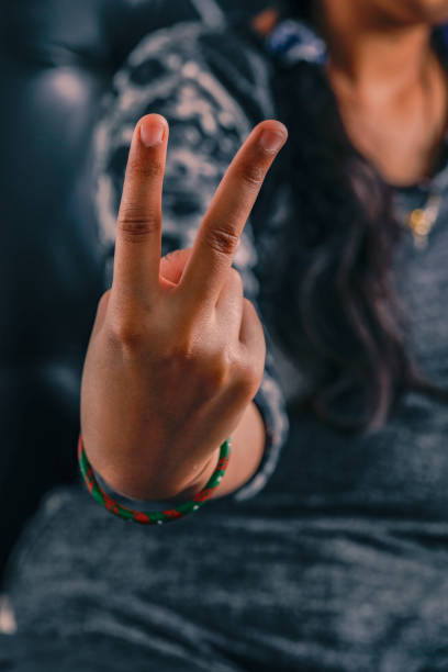 istock Indian Voter hand with voting sign after casting vote in election 1148772088