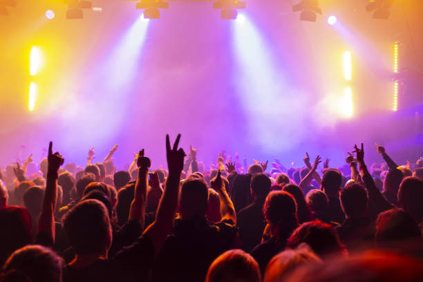 istock Crowd At Illuminated Music Concert 1148777425