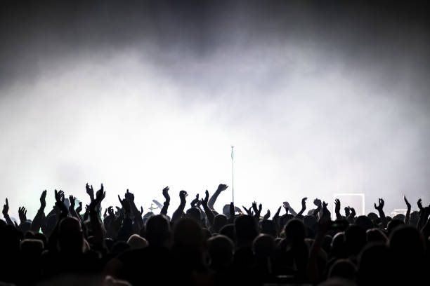 istock Crowd At Illuminated Music Concert 1148778384