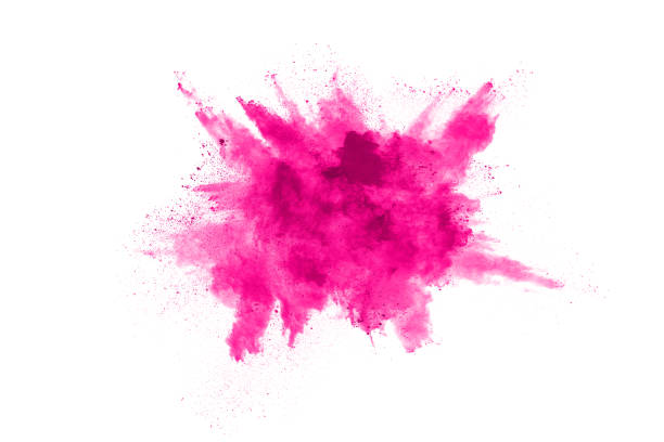 istock Abstract pink powder splatted background,Freeze motion of color powder exploding/throwing color powder,color glitter texture on white background. 1148780798
