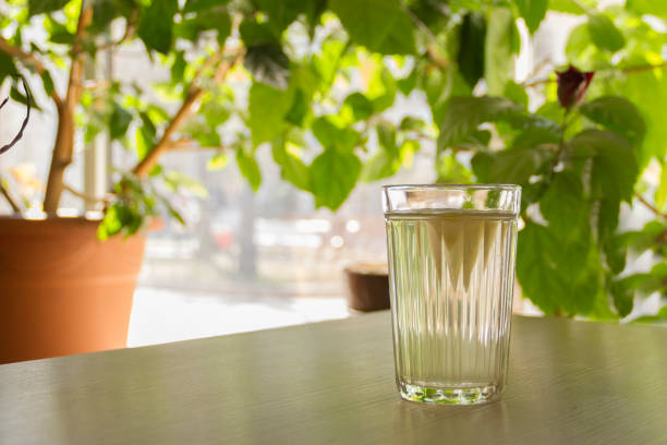 istock glass with compote on a table in cafe 1148794400