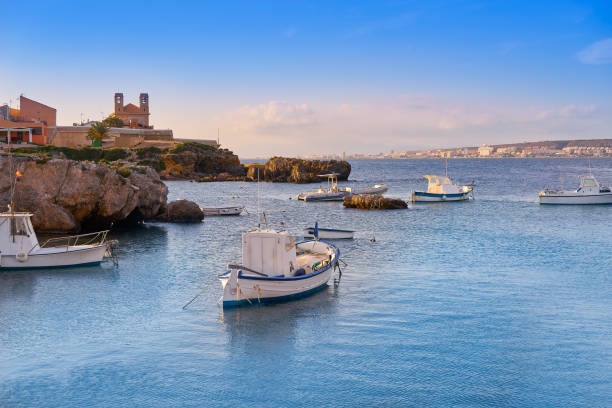 istock Nova Tabarca island port in Spain 1148797054
