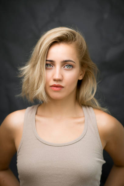 istock Blonde Woman Portrait 1148798184
