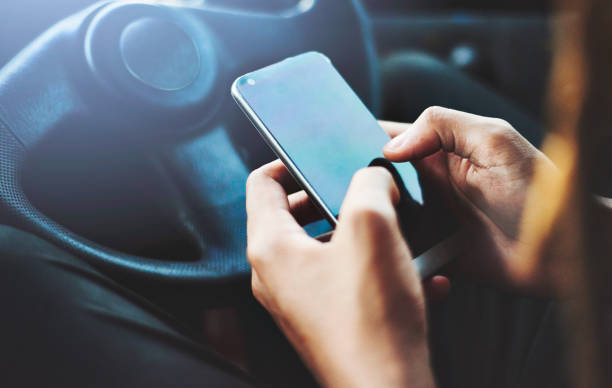 istock Stuck in traffic, give me 30 1148800572