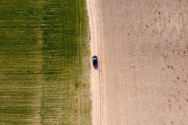 istock country road, view from above 1148800701