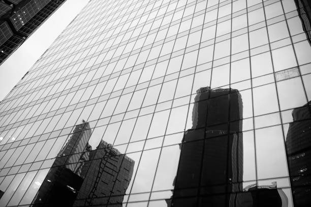 istock Business center with high skyscrapers 1148800898