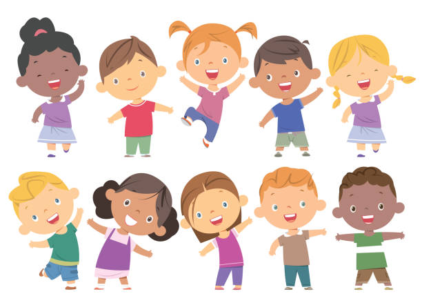 644,451 Cartoon Kids Illustrations & Clip Art - iStock | Cartoon kids  playing, Cartoon kids exercising, Cartoon kids holding hands