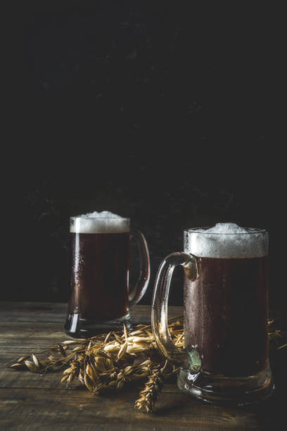 istock Homemade craft beer mugs 1148812179