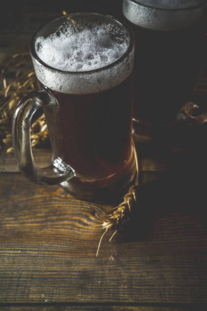 istock Homemade craft beer mugs 1148812377
