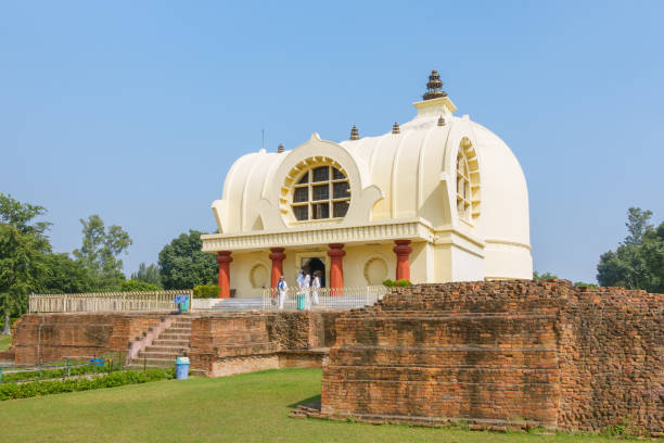 istock Parinirvana Stupa and temple, Kushinagar, India 1148815014