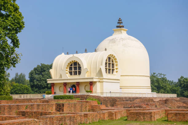 Parinirvana Stupa and temple, Kushinagar, India