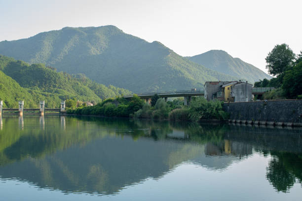 istock Hydro electric dam on the Serchio River 1148815400
