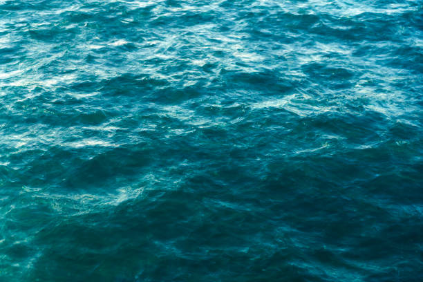 double exposure of the ocean surface for backgrounds