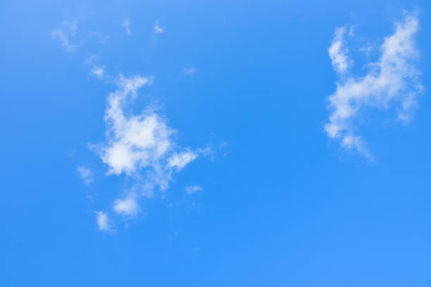 istock Blue sky white cloud white background. Beautiful sky and clouds in the afternoon. Bright sky, good weather, strong sun, beautiful skin, natural 1148819147