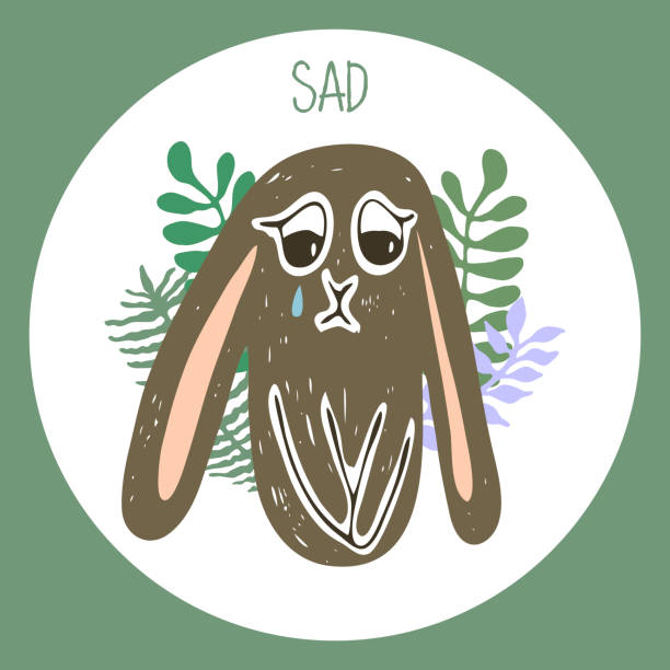 Depressed Rabbit Drawing Sad Rabbit Drawings Illustrations, Royalty-Free Vector Graphics & Clip ...