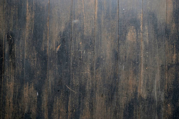 drewniana tekstura deski tekstury tła, projekt i dekoracja - wood wood grain dark hardwood floor zdjęcia i obrazy z banku zdjęć