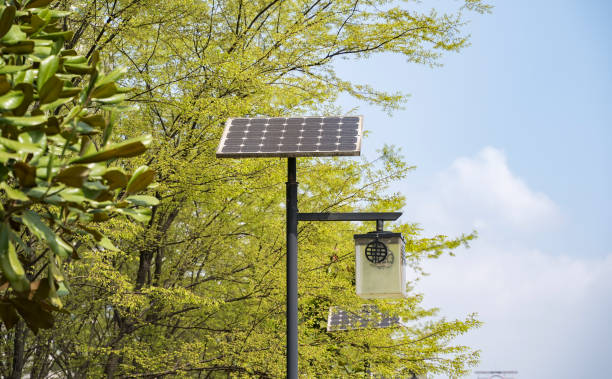 istock Solar street lamp 1148832236