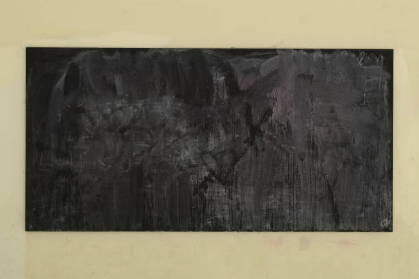 istock Blank blackboard texture with erased smudged chalk 1148832618