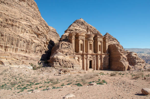 istock Petra landscape and architecture in Jordan, Middle East. 1148832979