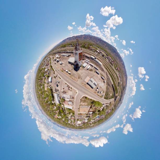 istock Fruita COOP, Fruita, Colorado, Tiny Planet 1148835636
