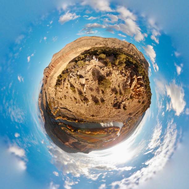 istock Palisade Rim Trail, Palisade Colorado, Tiny Planet 1148835645