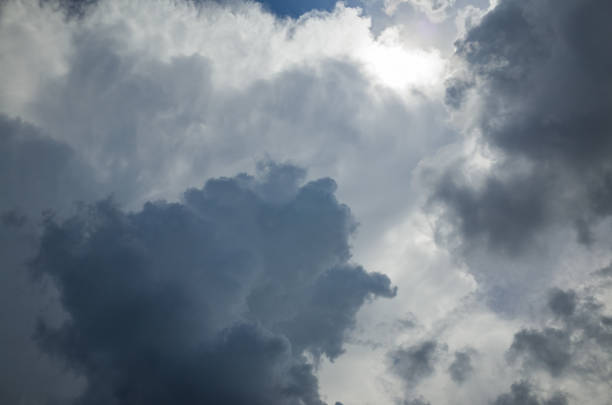 istock dark blue sky with a lot of clouds 1148835864
