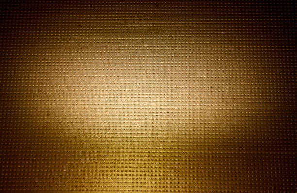 istock Volumetric cloud of light on a golden color background 1148837603