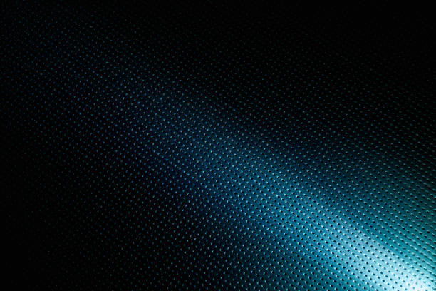 istock Diagonal bright beam of light on a dark blue background 1148838856
