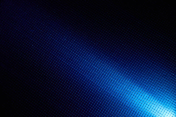 istock Diagonal bright beam of light on a blue background 1148840077