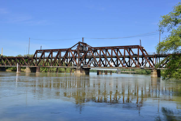 istock road rail bridge in Sacramento California. 1148840300