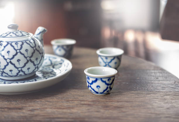 istock Vintage China Ceramic, Chinese Porcelain, Tea set 1148841601
