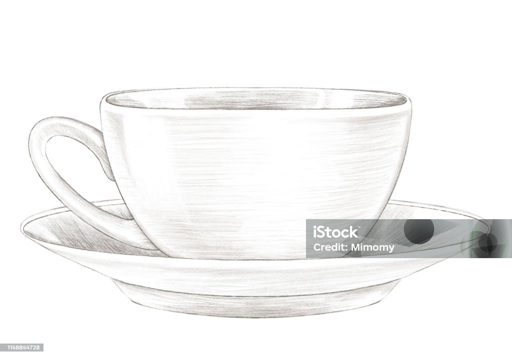 Coffee Mug Pencil Drawing Coffee Mug Pencil Drawing