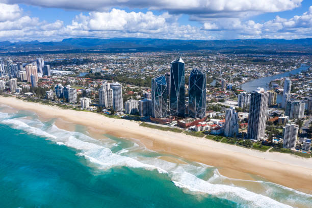 istock Sunny view of Broadbeach on the Gold Coast 1148844840