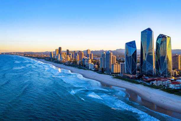 istock Sunset over Broadbeach on the Gold Coast 1148844995